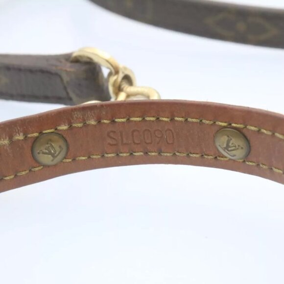 LOUIS VUITTON Monogram Leash Baxter Collier Baxter Dog Leash LV Auth am2166g - Picture 7 of 8